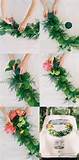 Images of How To Make A Flower Garland For Wedding